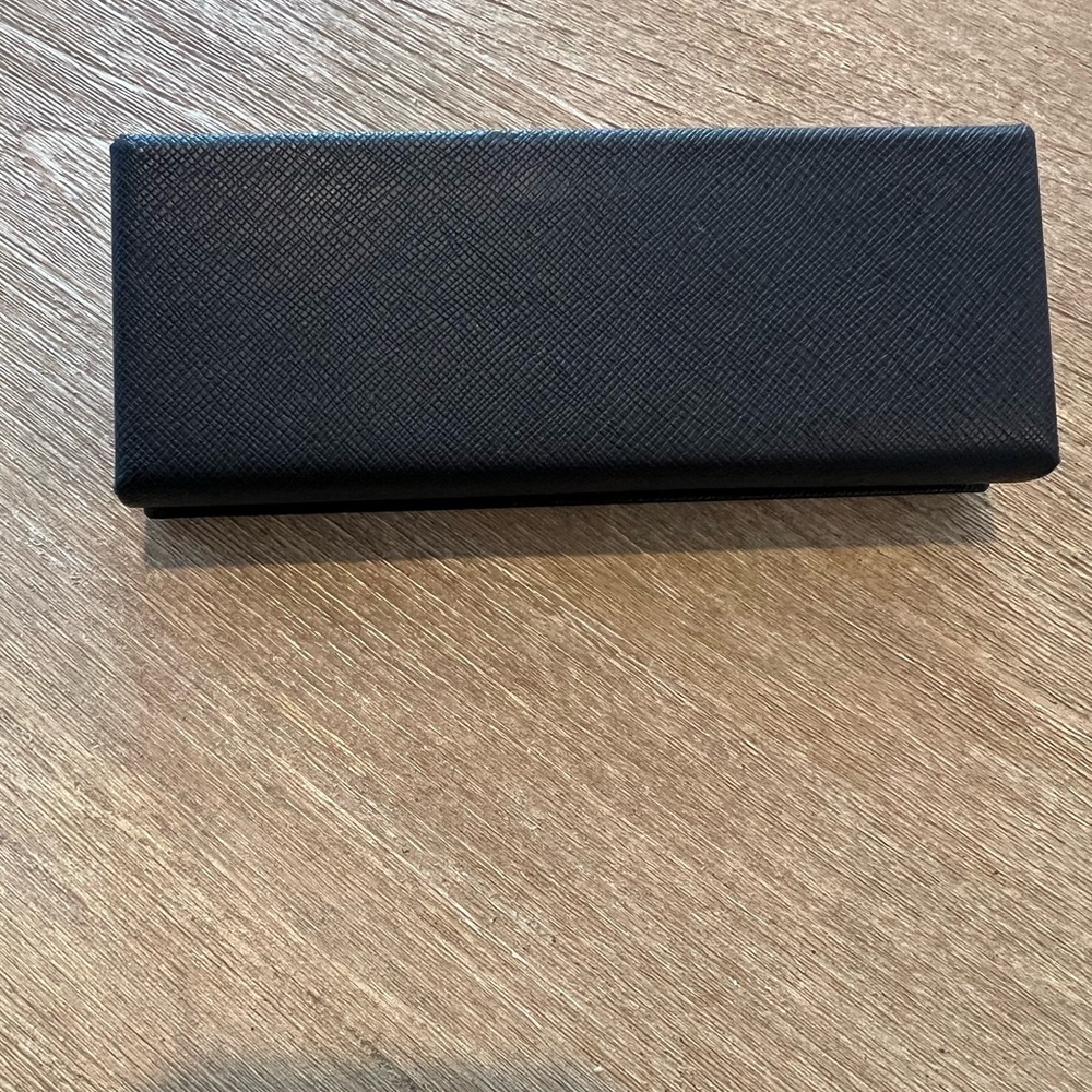 Prada Black Hard Eyeglass & Sunglasses Case Authentic Designer - Picture 7 of 7